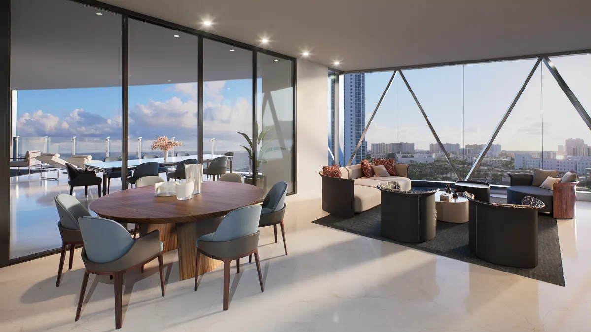  Bentley Residences Miami prices reflected in luxury kitchen design